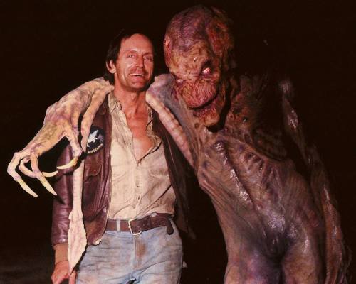 Pumpkiinhead and Lance Henriksen are actually friends in real life.