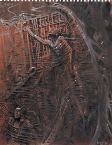 Hive concept art by Sylvain Despretz.