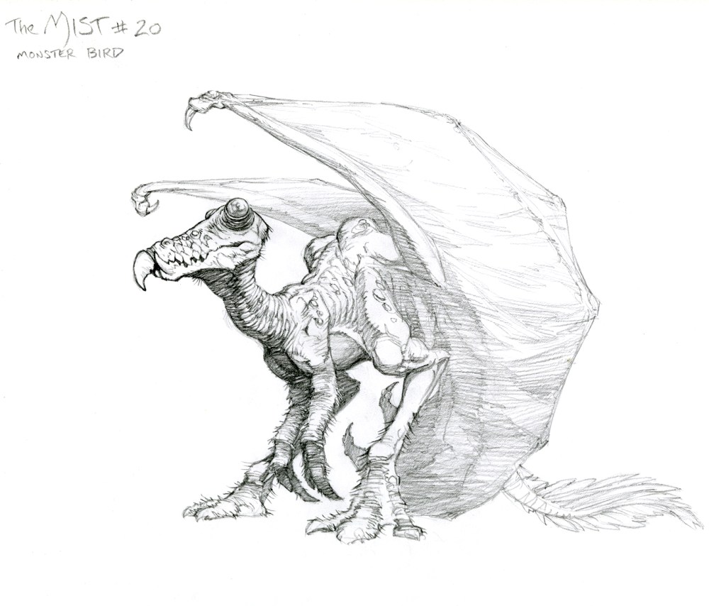 Mist Lizard Mistbirdconceptwrightson – Monster Legacy